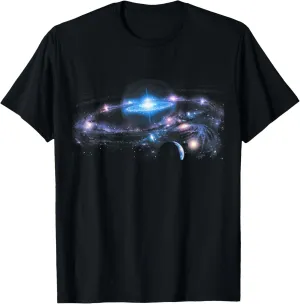 Universe Galaxy Sky Black Hole Physics Science Space Teacher T-Shirt