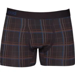 Wood Men's Super Soft Modal Blend 3 In Inseam Boxer Brief with Fly Arbor Blitz