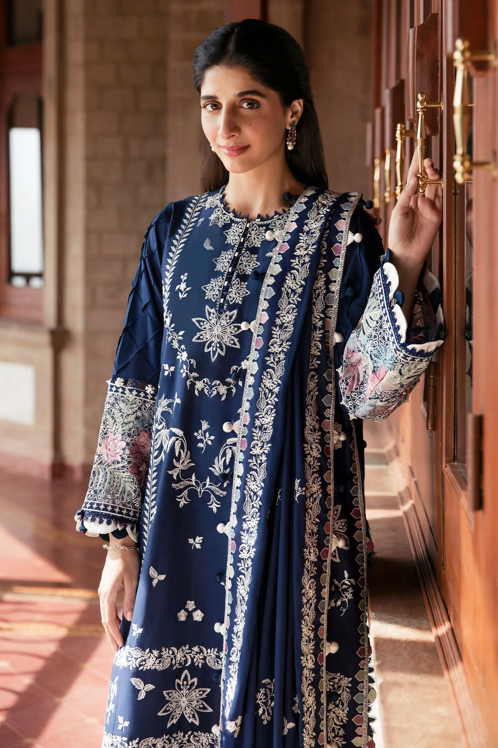 Zaha Festive Lawn Collection – SERRA (ZF23-03)